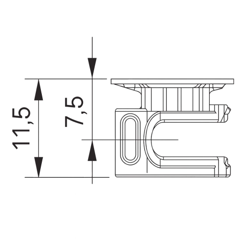 Złącze Mimośrodowe 1000 kpl GTV Mimośród + Trzpień Zestaw do Płyty 18mm